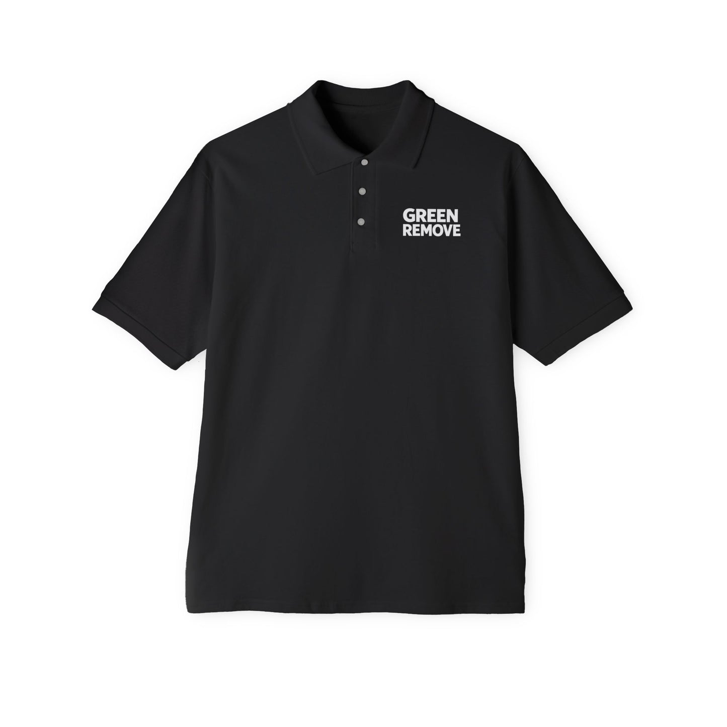 Green Remove Men's Piqué Polo