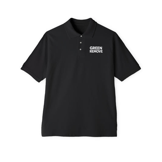 Green Remove Men's Piqué Polo