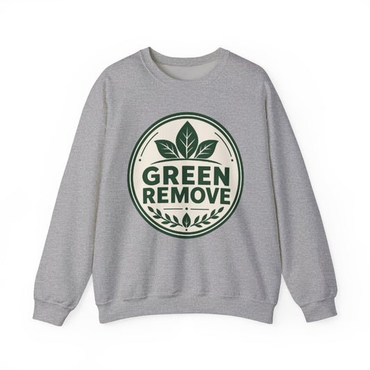 Green Remove Crewneck Sweatshirt