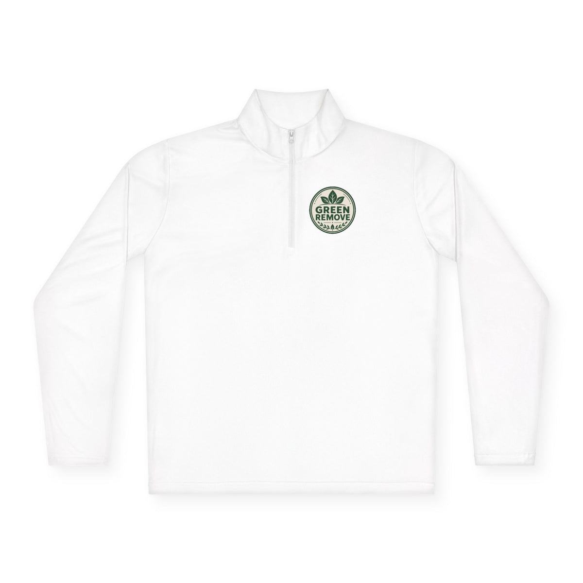 Green Remove Quarter-Zip Pullover